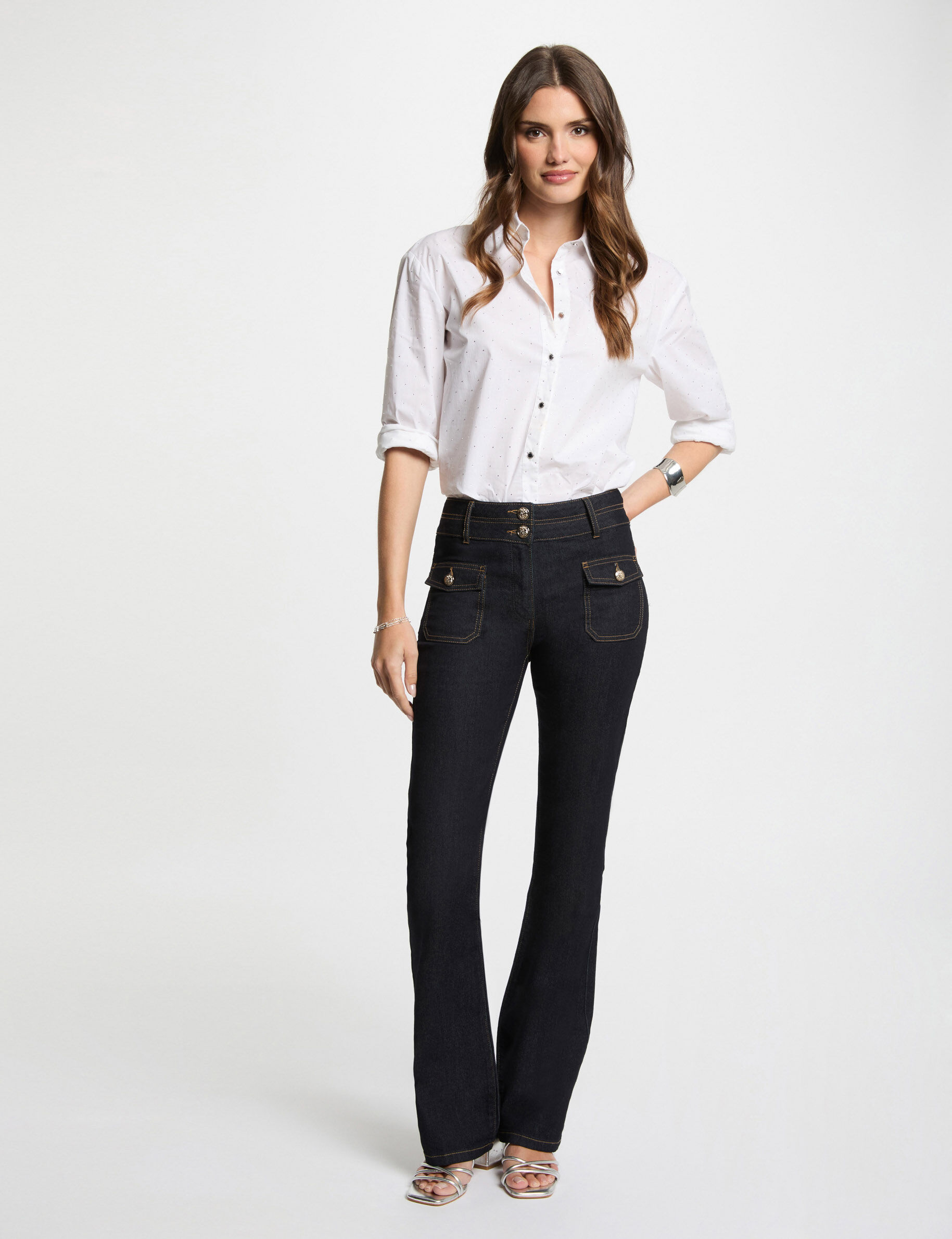 Jeans bootcut femme