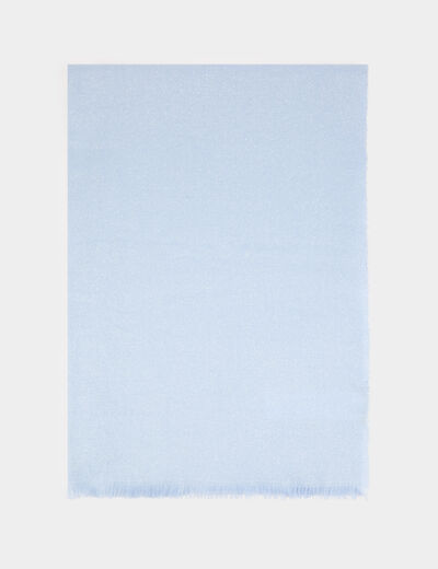 &Eacute;charpe bleu ciel femme