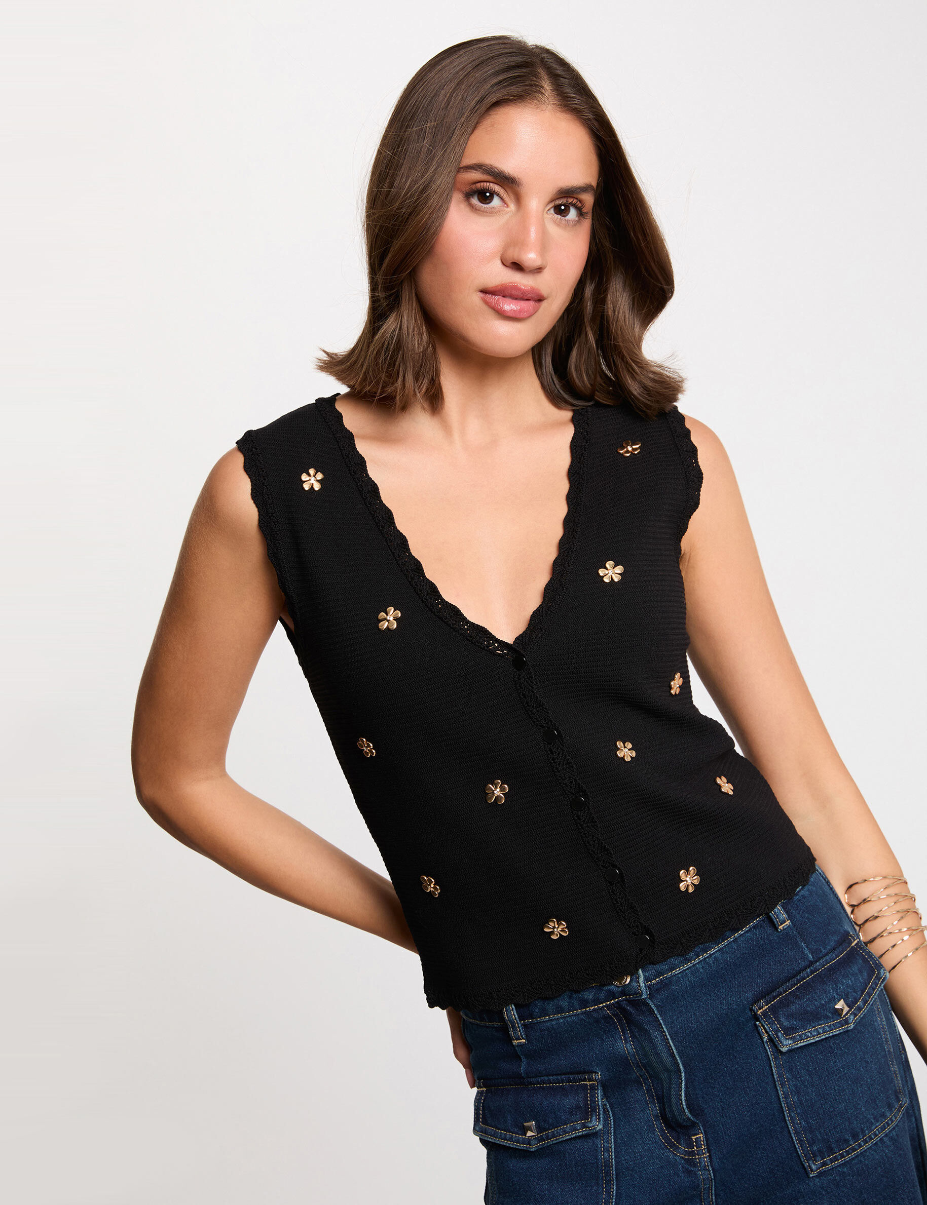 Gilet sans manches femme