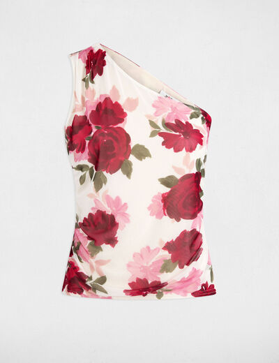 T-shirt sans manches multicolore femme