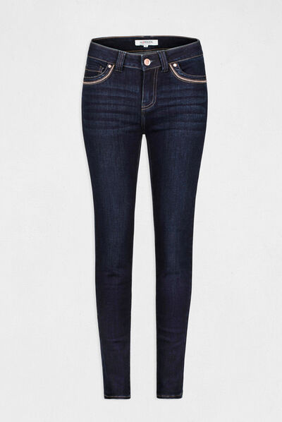 Jeans skinny taille standard jean stone femme