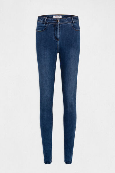 Jeans slim taille standard jean stone femme