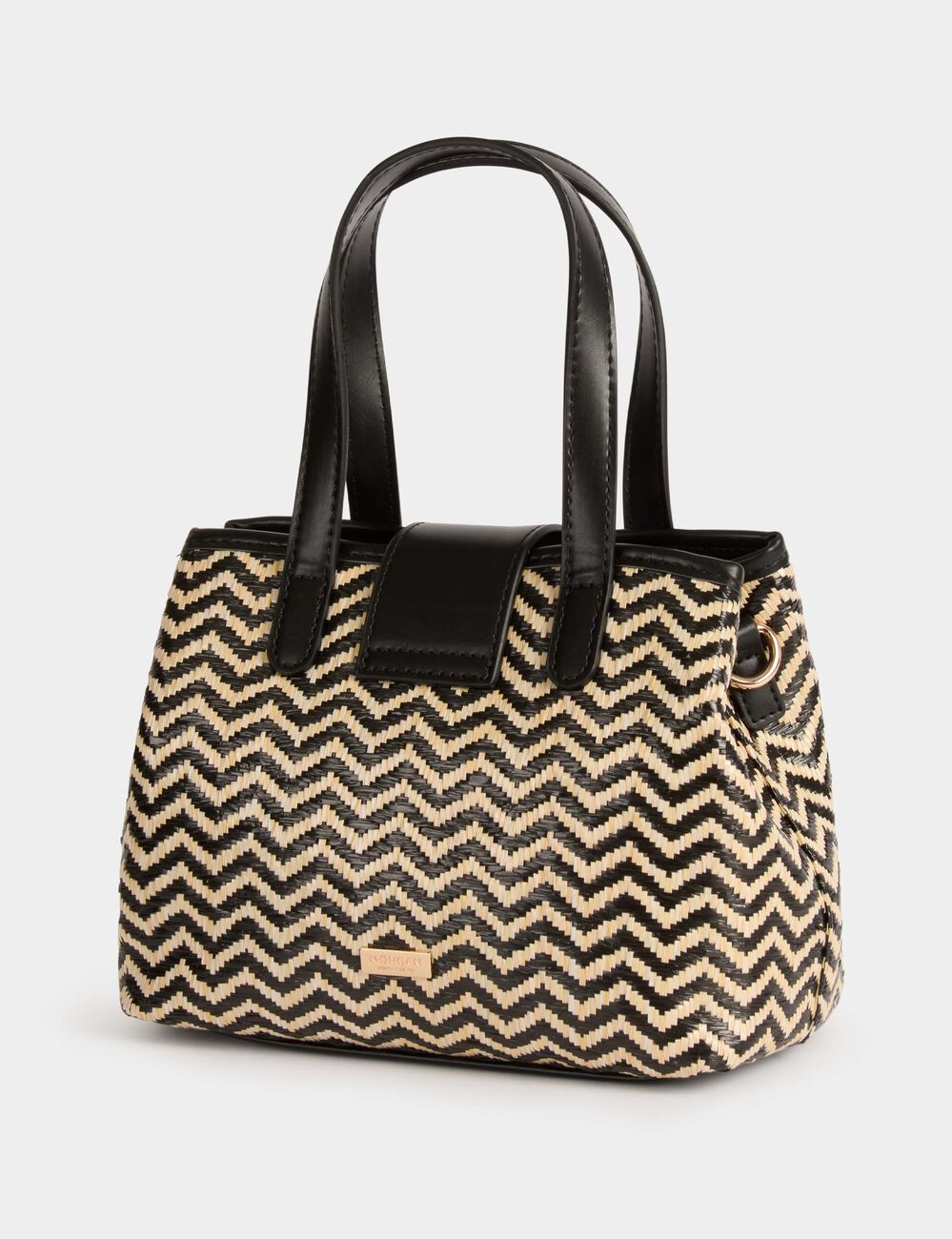 Sac cabas noir femme