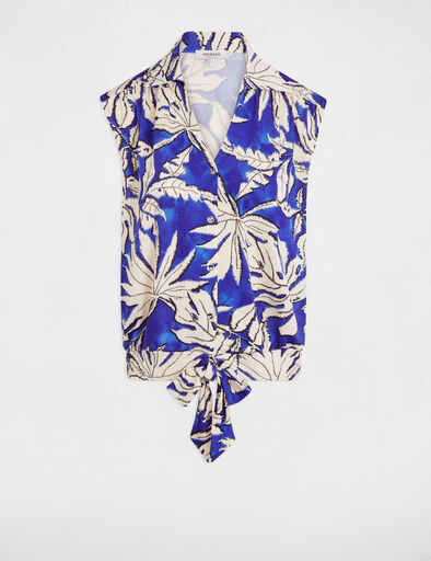 t shirt manches courtes bleu electrique femme T-shirt manches courtes bleu electrique femme