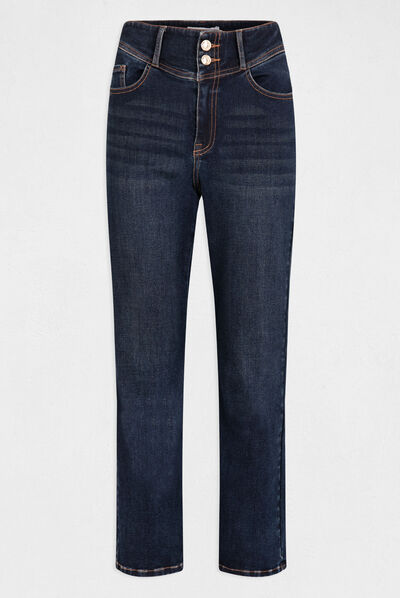 Jeans droit taille standard jean stone femme