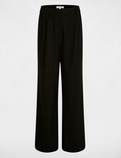 Pantalon 7/8 Noir H&M - Taille 38 Femme - Occasion Très Bon état