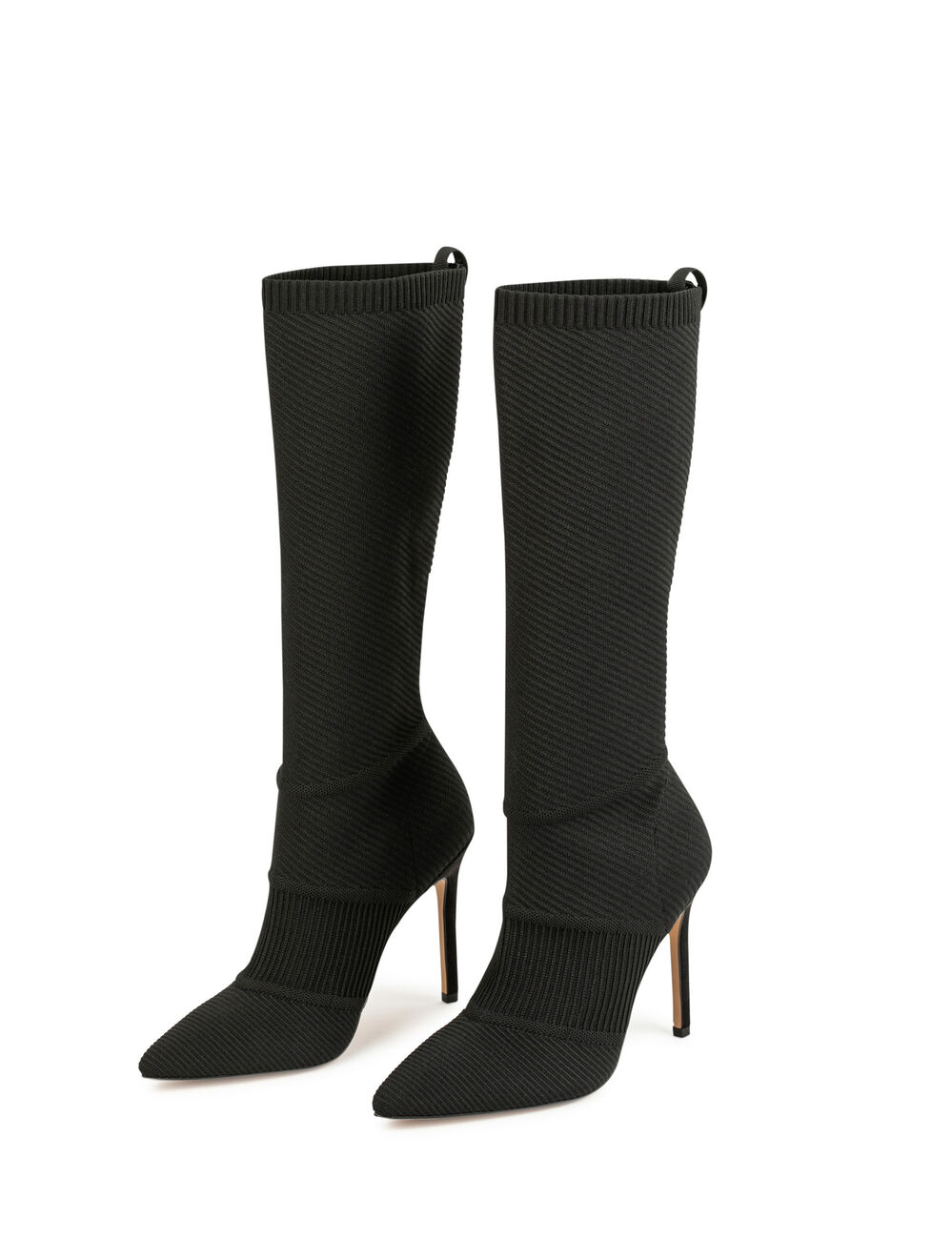 Bottes &agrave; talons aiguilles noir femme