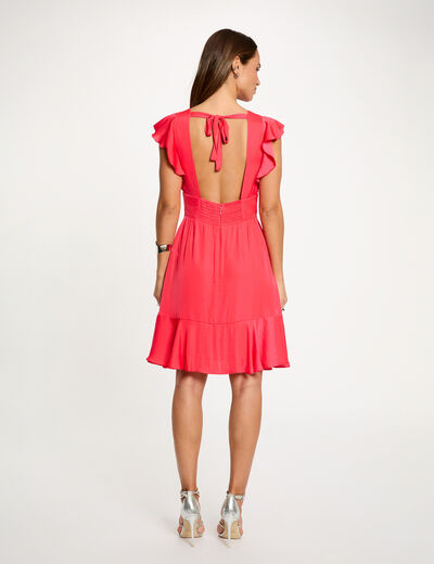 Robe Cassis Taille 44 (étiquetée 46) – Rose, Femme, Très Bon état