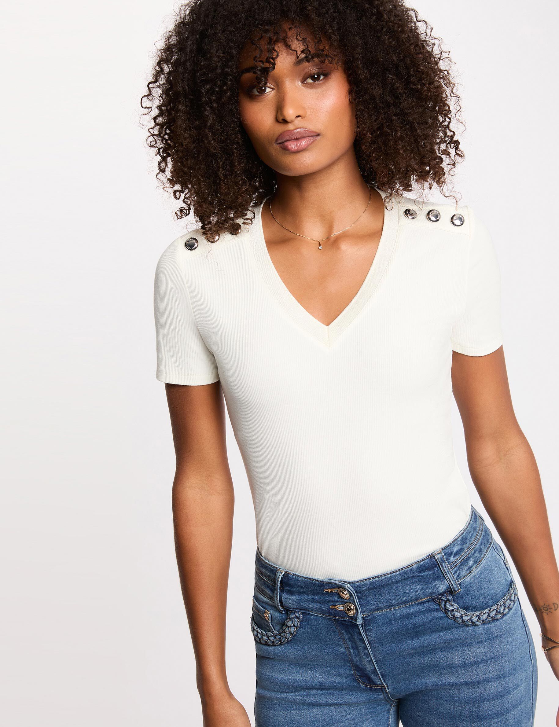 T shirt manches courtes femme