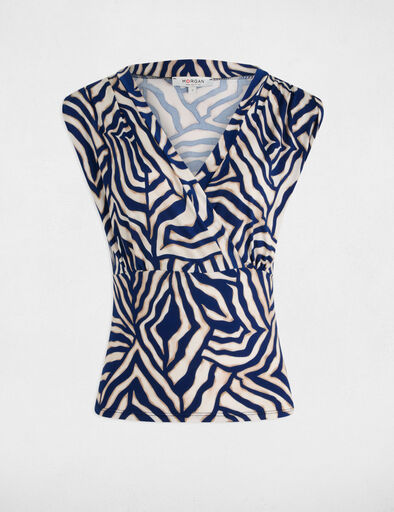 t shirt manches courtes multicolore femme T-shirt manches courtes multicolore femme