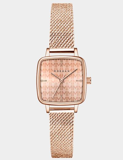 Montre rose femme