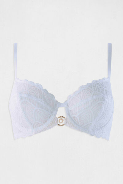 Soutien-gorge armatures blanc femme