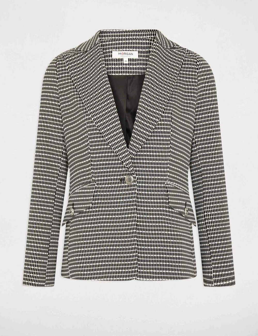 Blazer imprimé géométrique multico femme