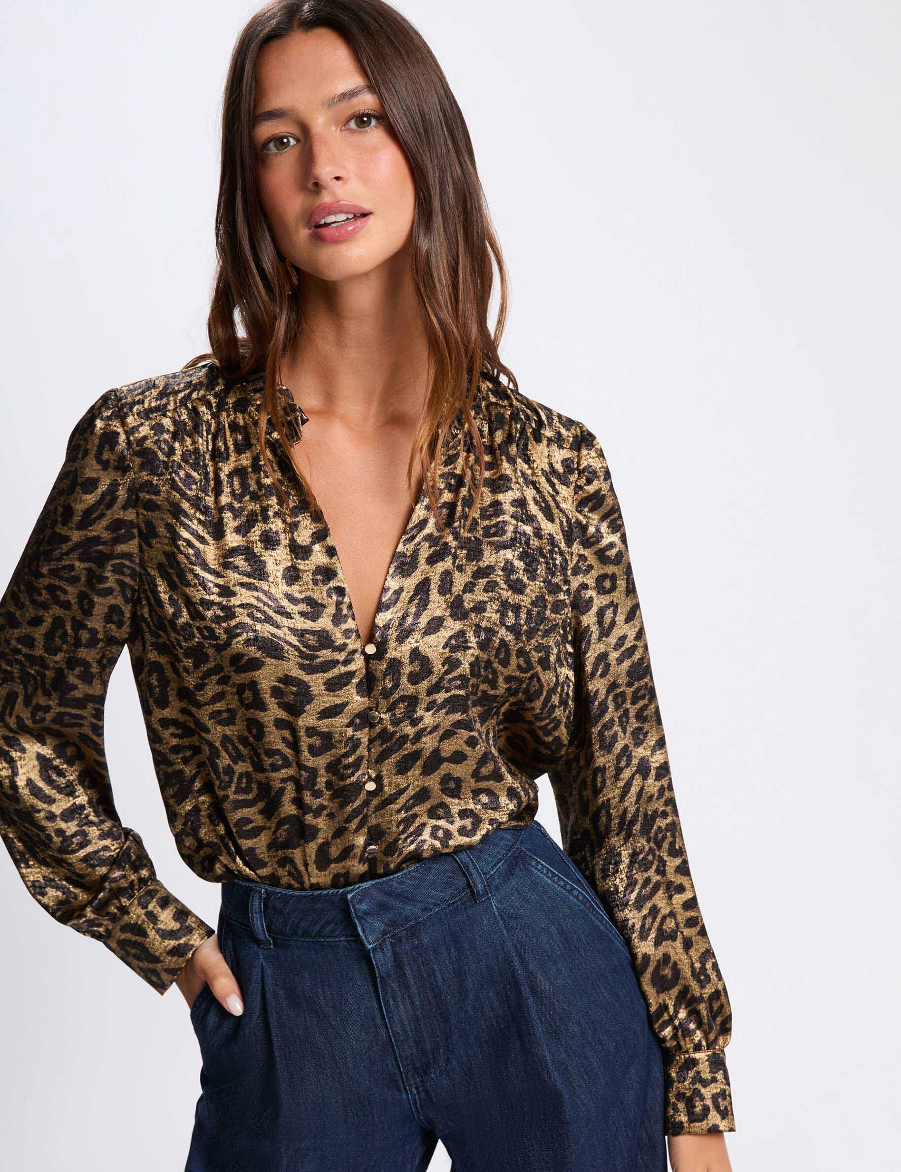 Chemise fluide imprimée femme - vue 9