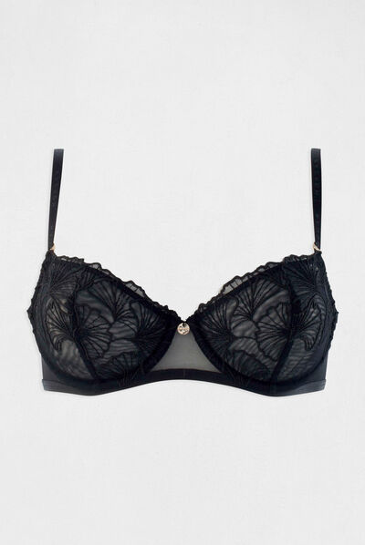 Soutien-gorge armatures noir femme