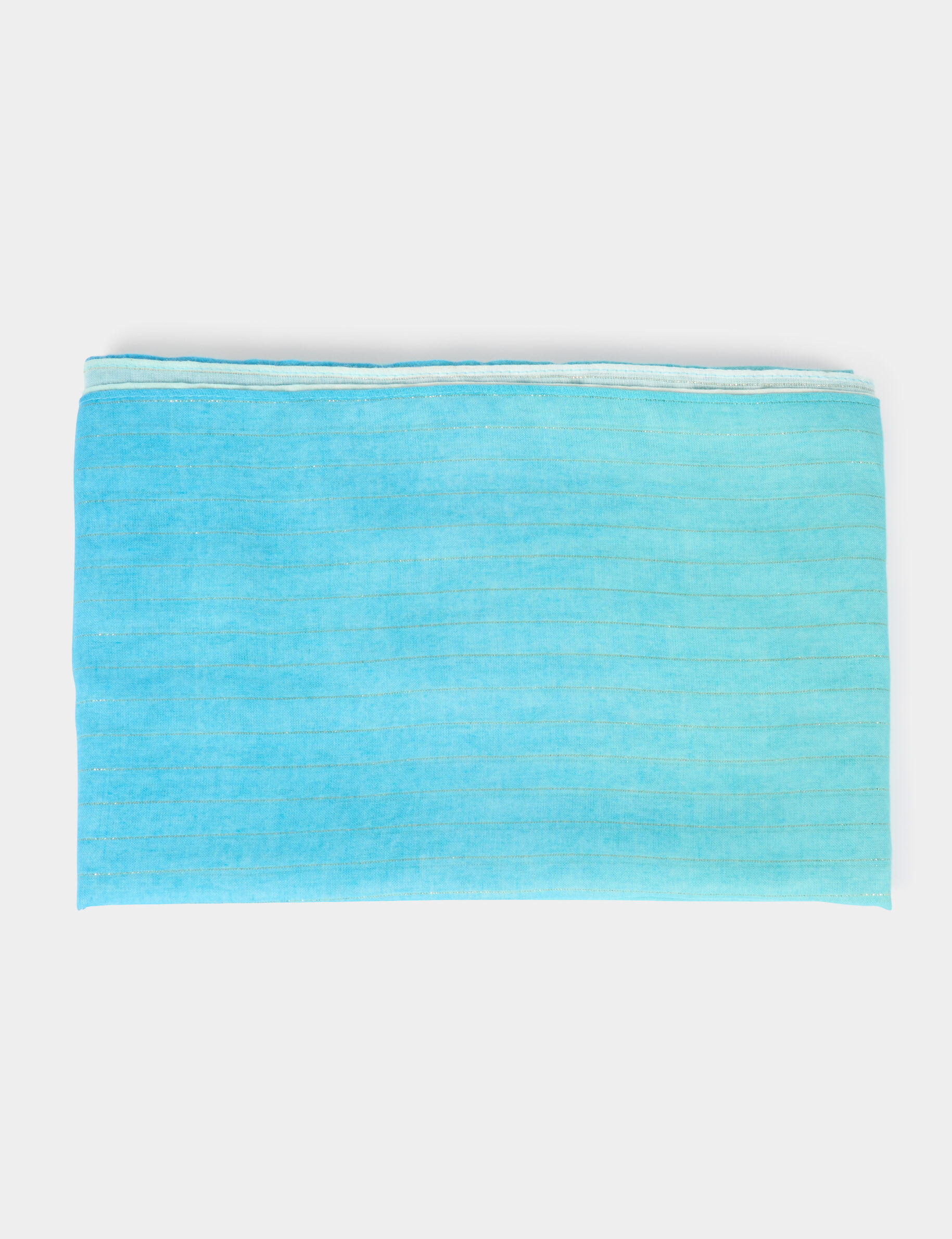 Foulard imprimé tie dye bleu femme - Morgan - Modalova