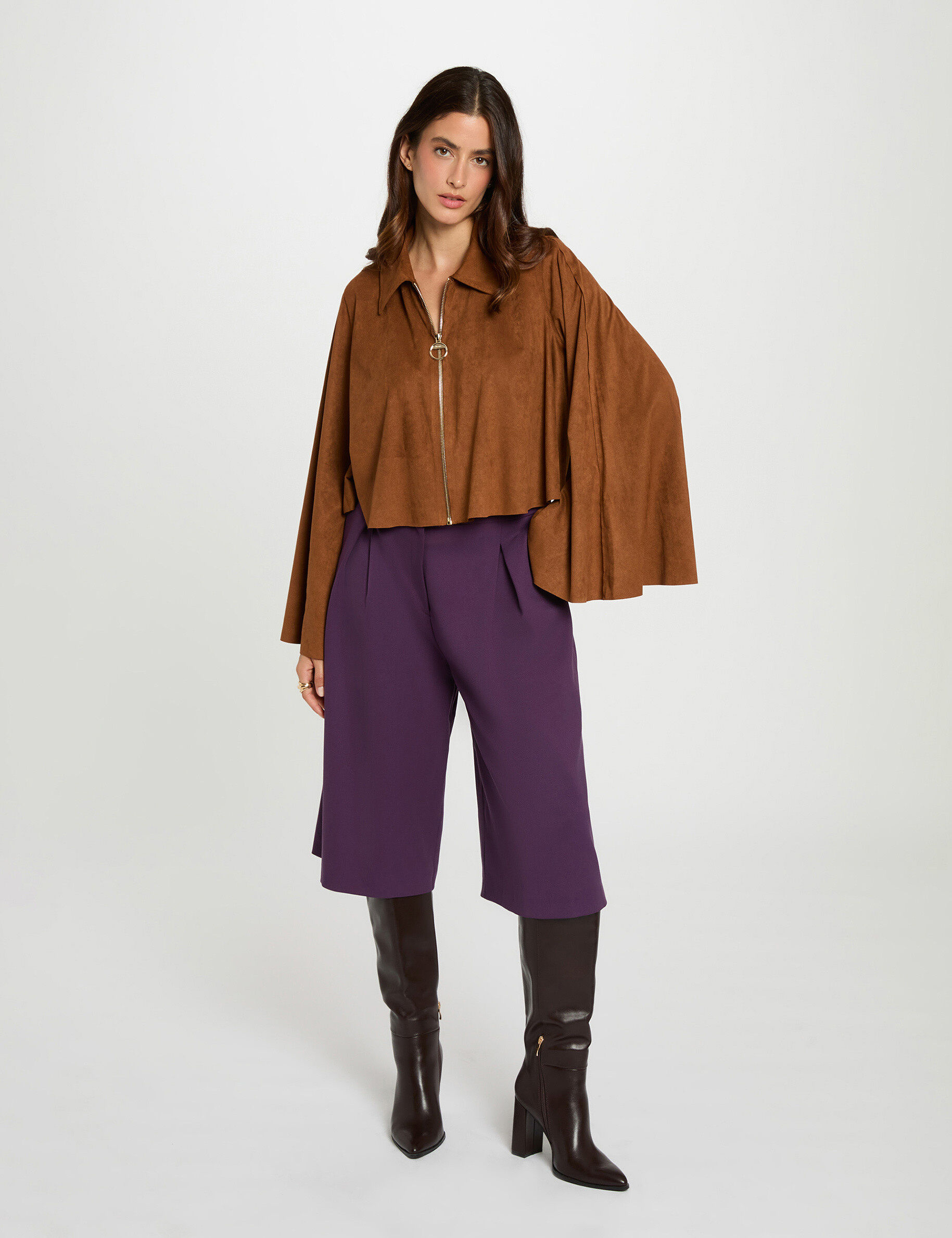 Bermuda large fluide femme