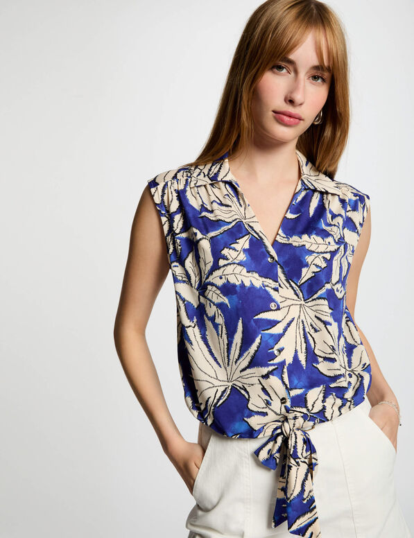 t shirt manches courtes bleu electrique femme T-shirt manches courtes bleu electrique femme