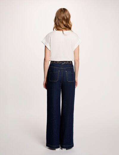 Tee-Shirt Beige En Coton Levi's Pour Femmes Taille XS