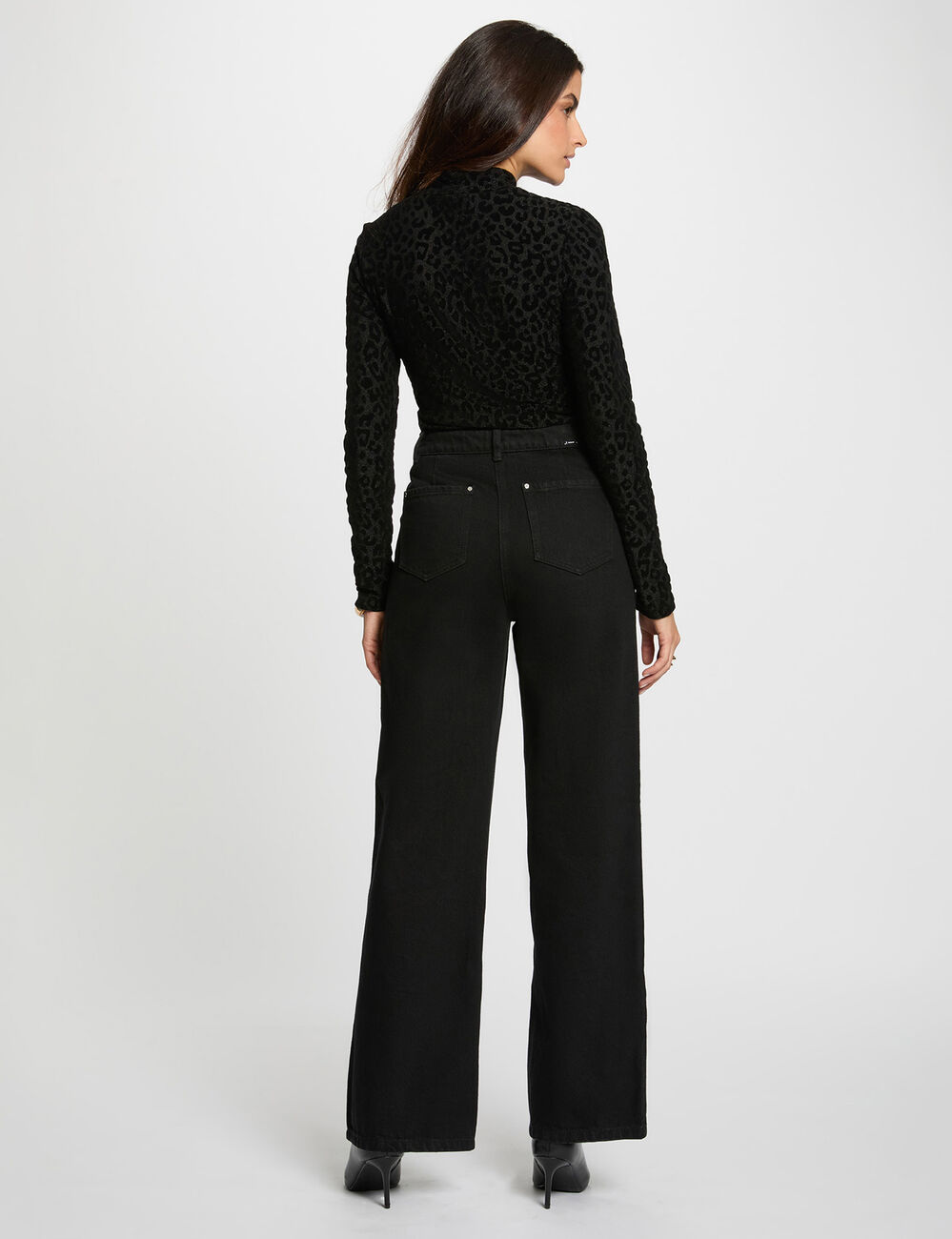 Top bretelles effet drapé - Léopard - Femme - 6.60