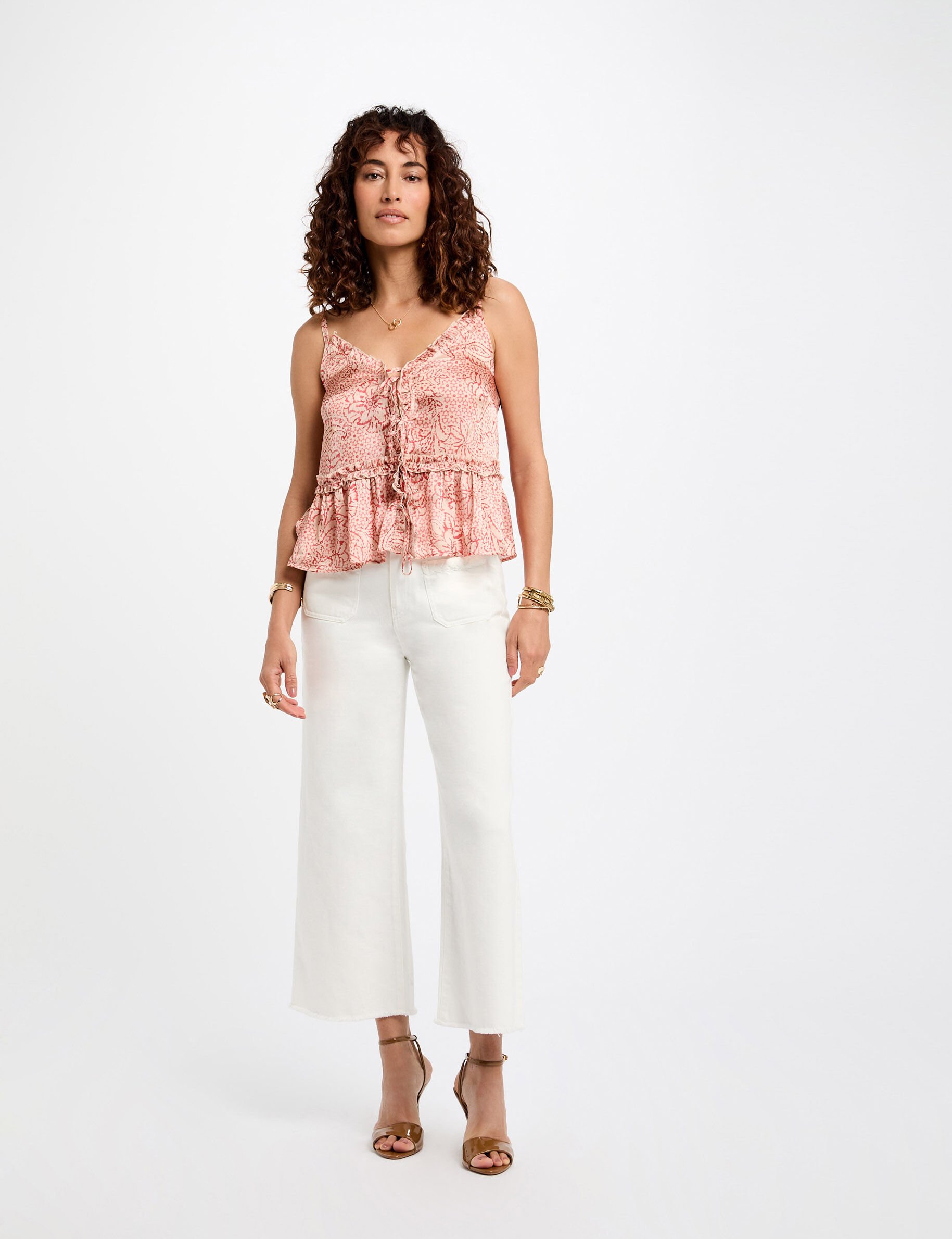 Jeans flare taille haute - Morgan - Modalova