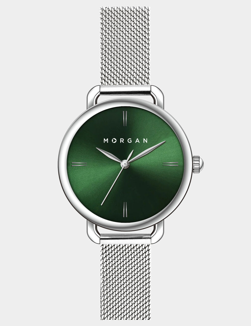 Montre couleur argent femme