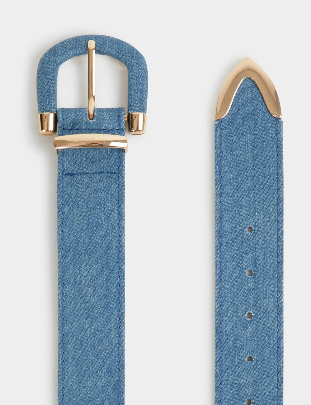 Ceinture jean denim stone femme