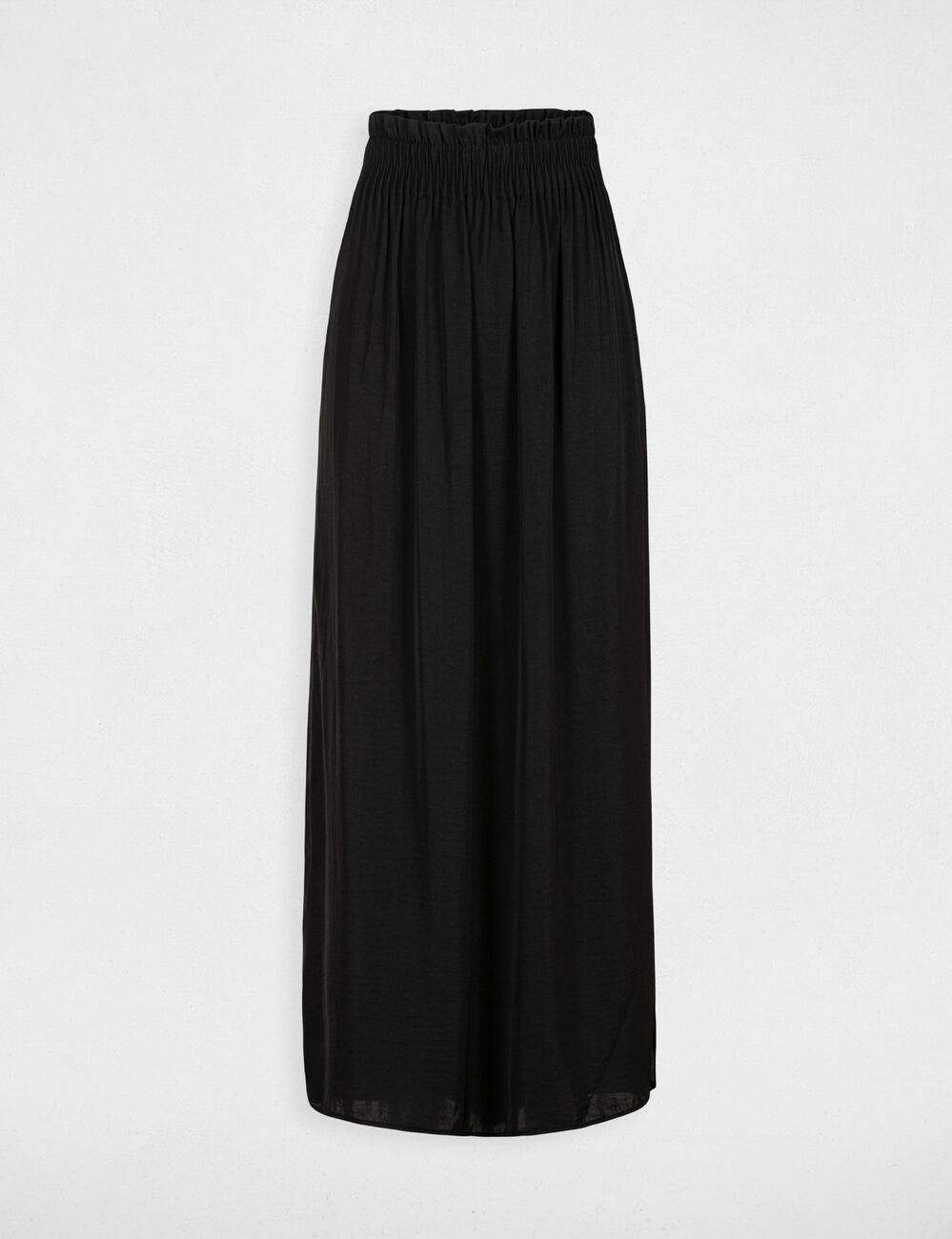 Jupe Midi Noire Gallery Pour Femme - Taille M - Coupe Ligne A - Taille élastique