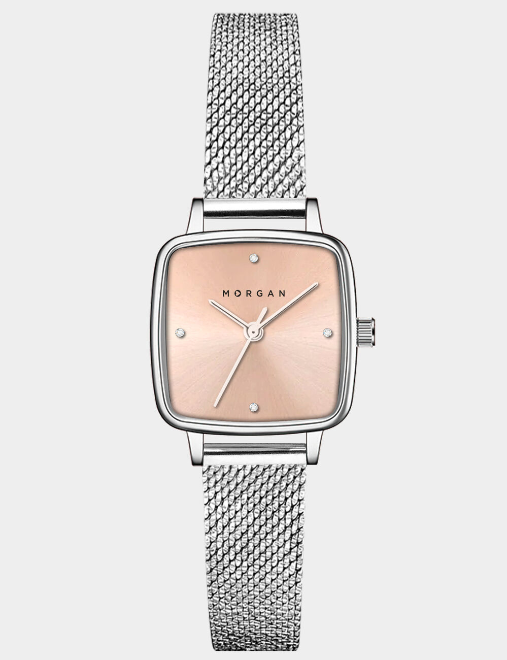 Montre couleur argent femme