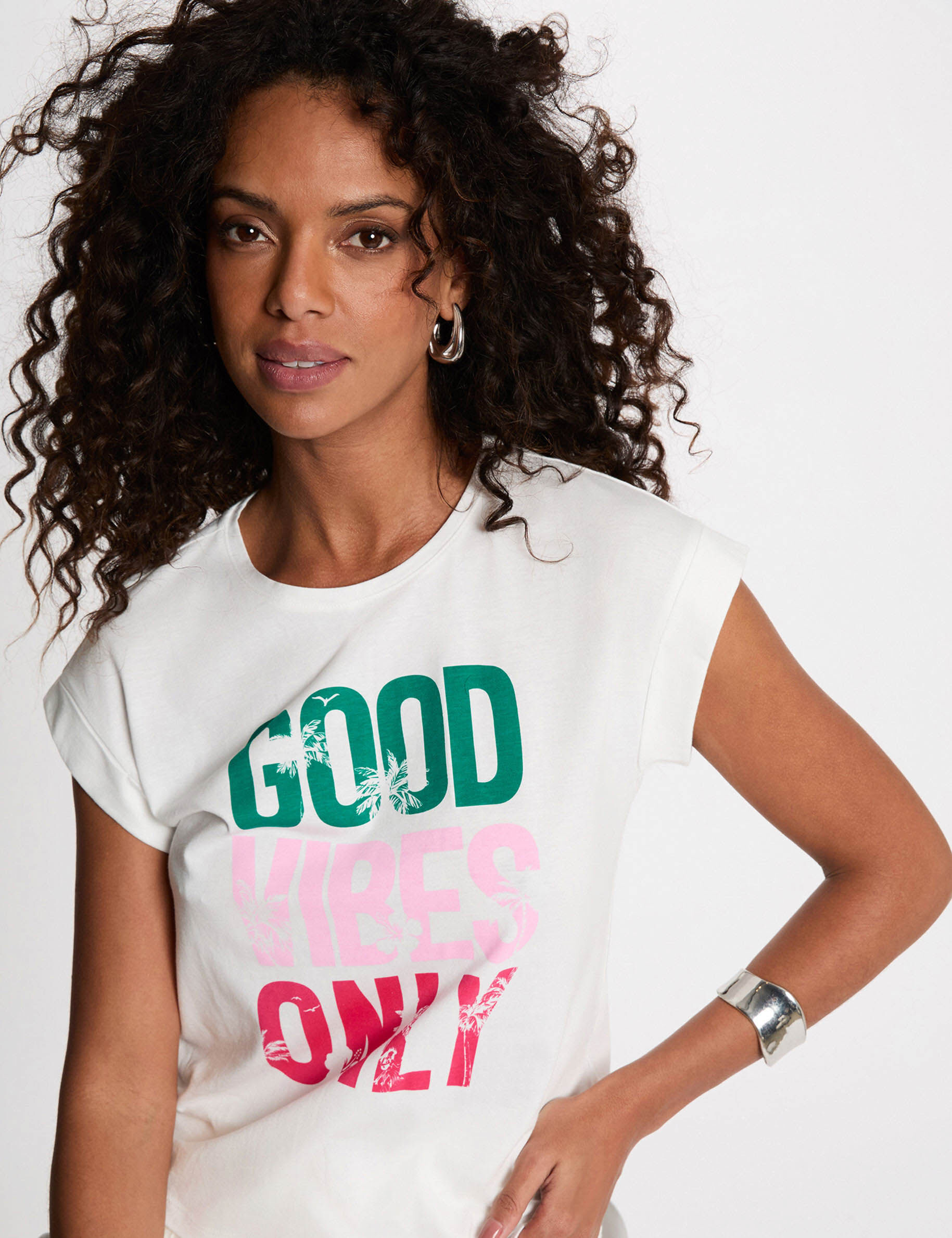 T shirt manches courtes femme