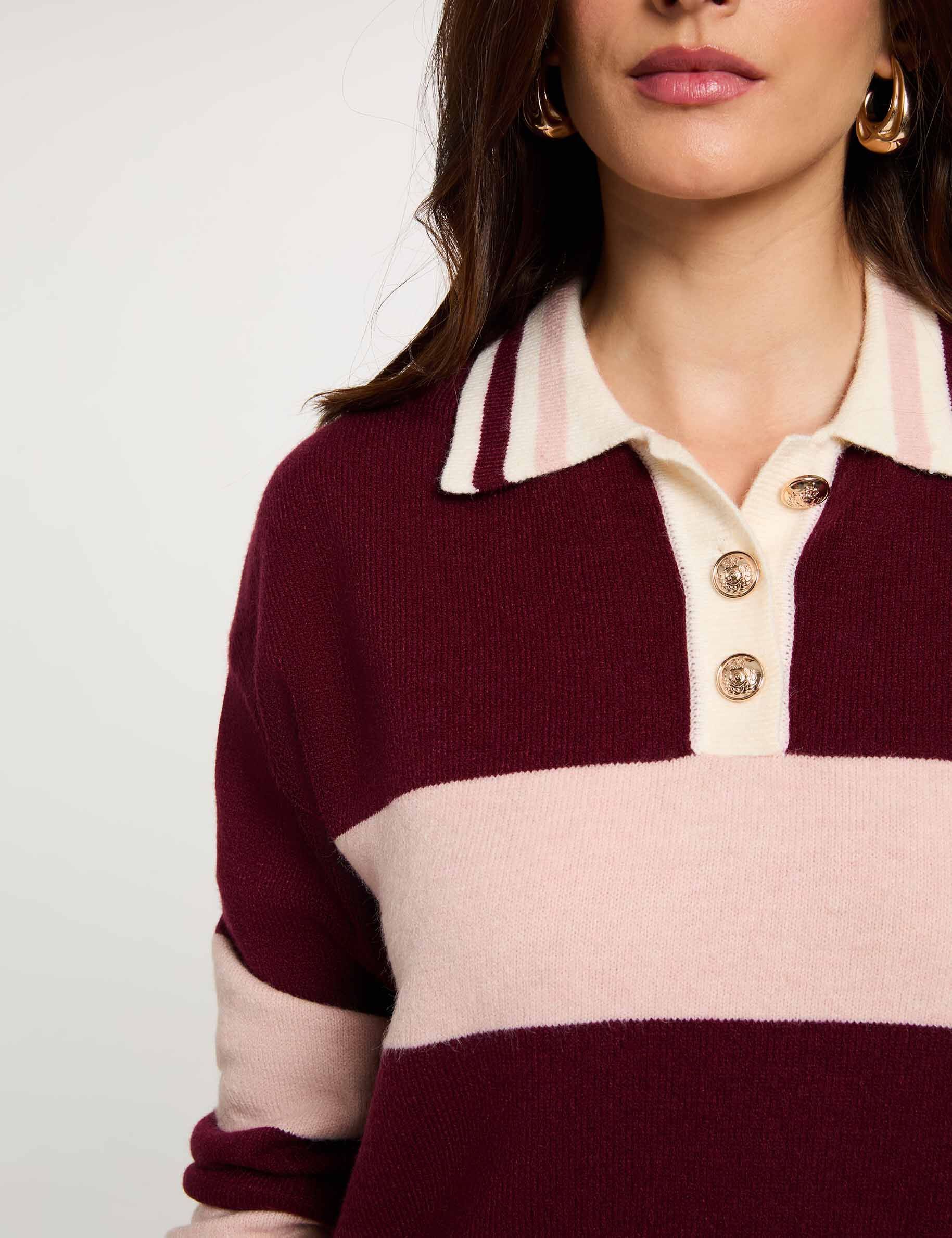 Morgan Pull col à revers pour femme - vue 3