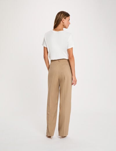 T-shirt manches courtes blanc femme