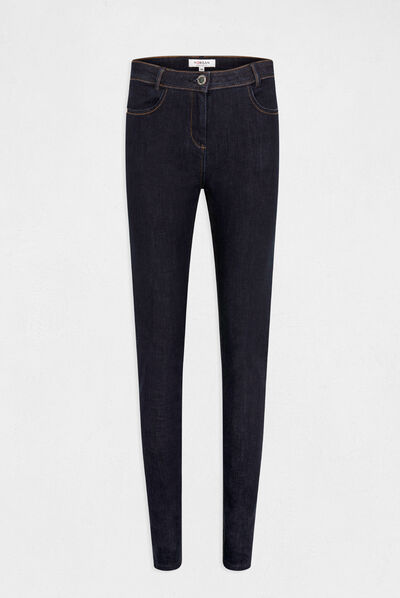 Jeans slim taille standard jean brut femme