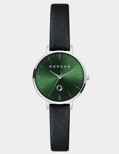 Montre couleur argent femme