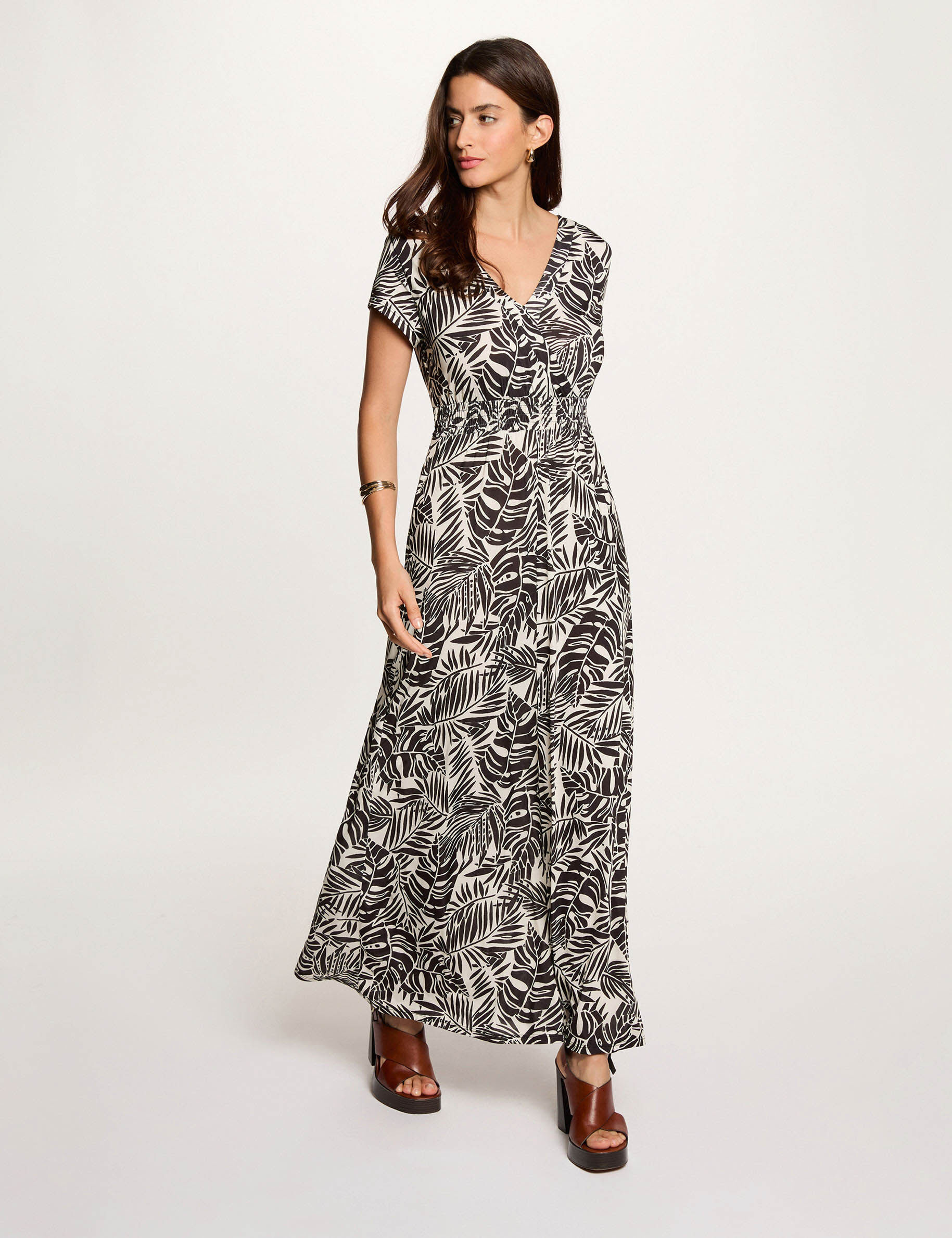 Robe longue fluide femme - vue 1