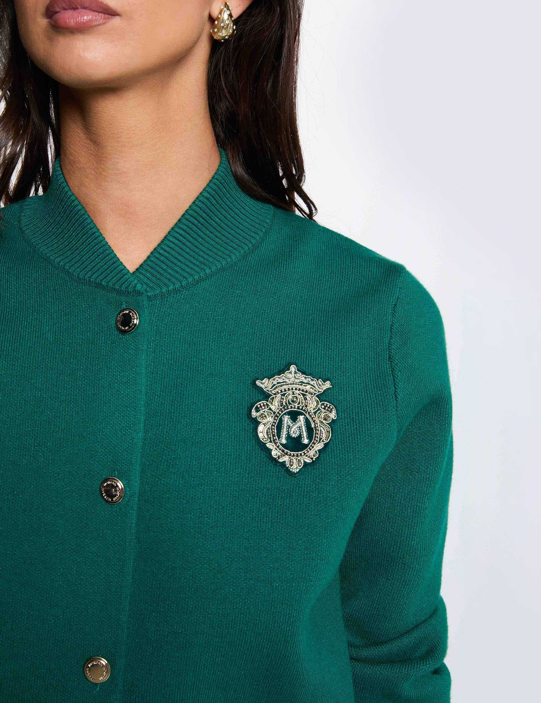 Pull col teddy femme