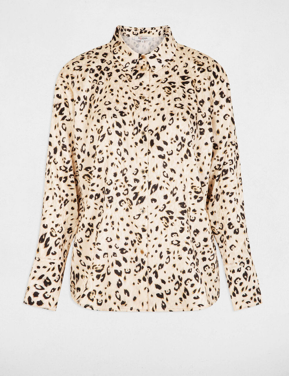 Chemise ajust&eacute;e multicolore femme