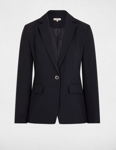 Veste blazer bleu marine femme