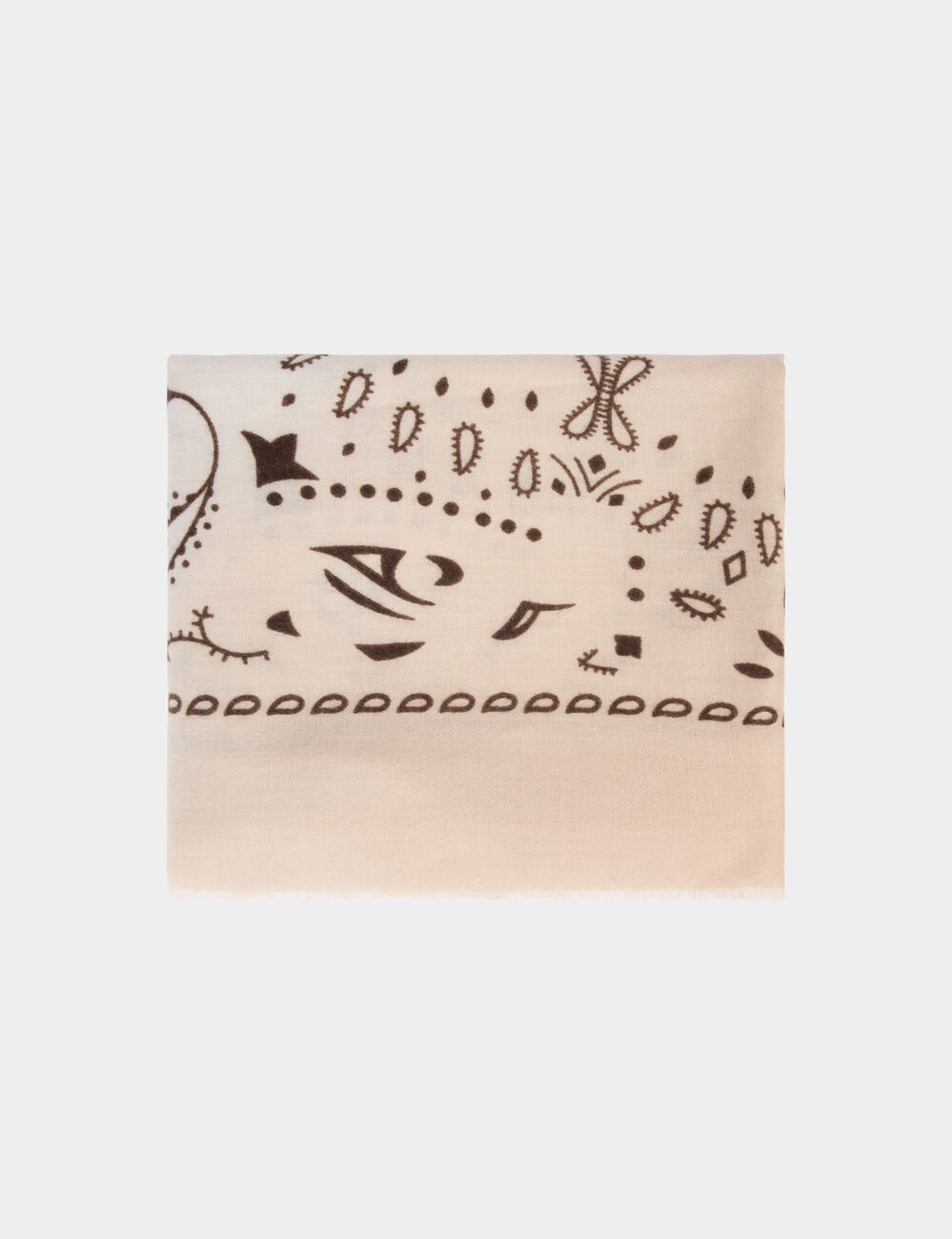 &Eacute;charpe fine beige femme