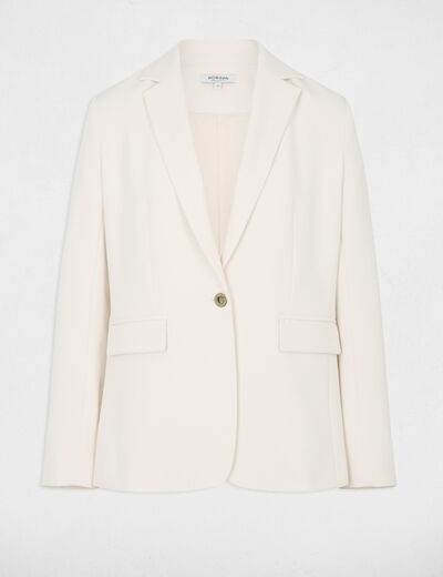 Veste sans manches creme femme