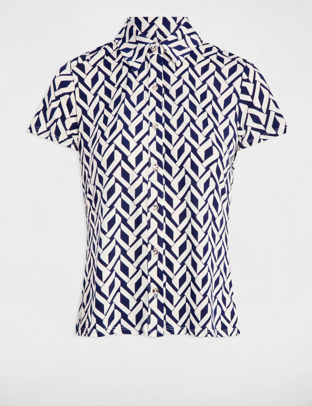 T-shirt manches courtes blanc femme