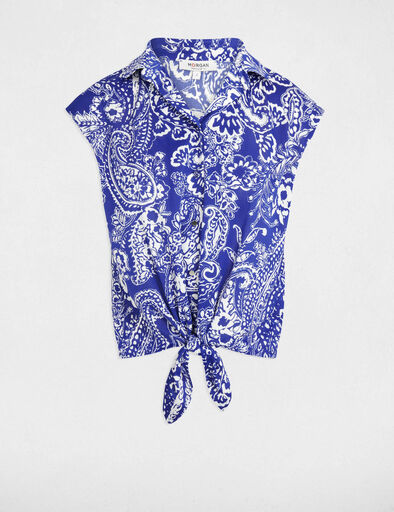 chemise manches courtes multicolore femme Chemise manches courtes multicolore femme
