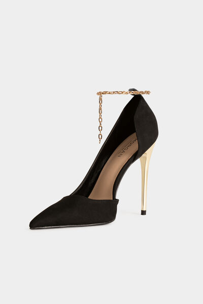 Escarpins à talons aiguilles noir femme