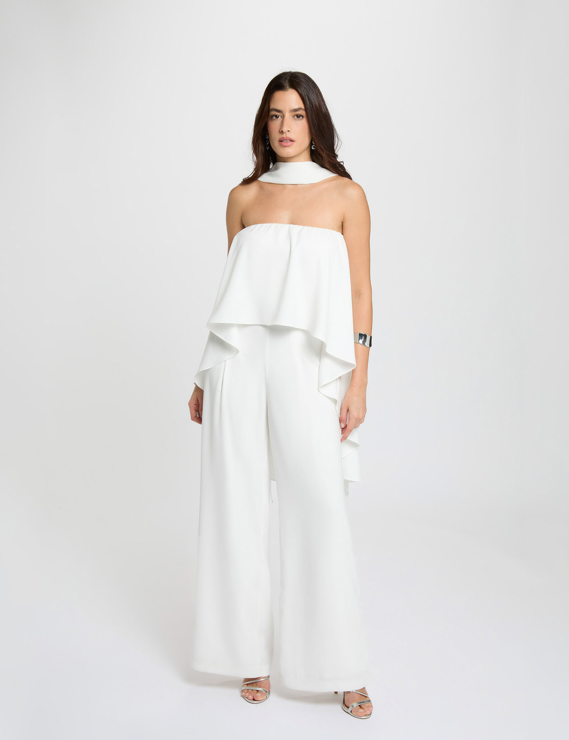 Combinaison bustier fluide femme