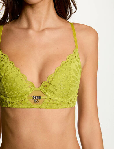 soutien gorge coques vert femme Soutien-gorge coques vert femme