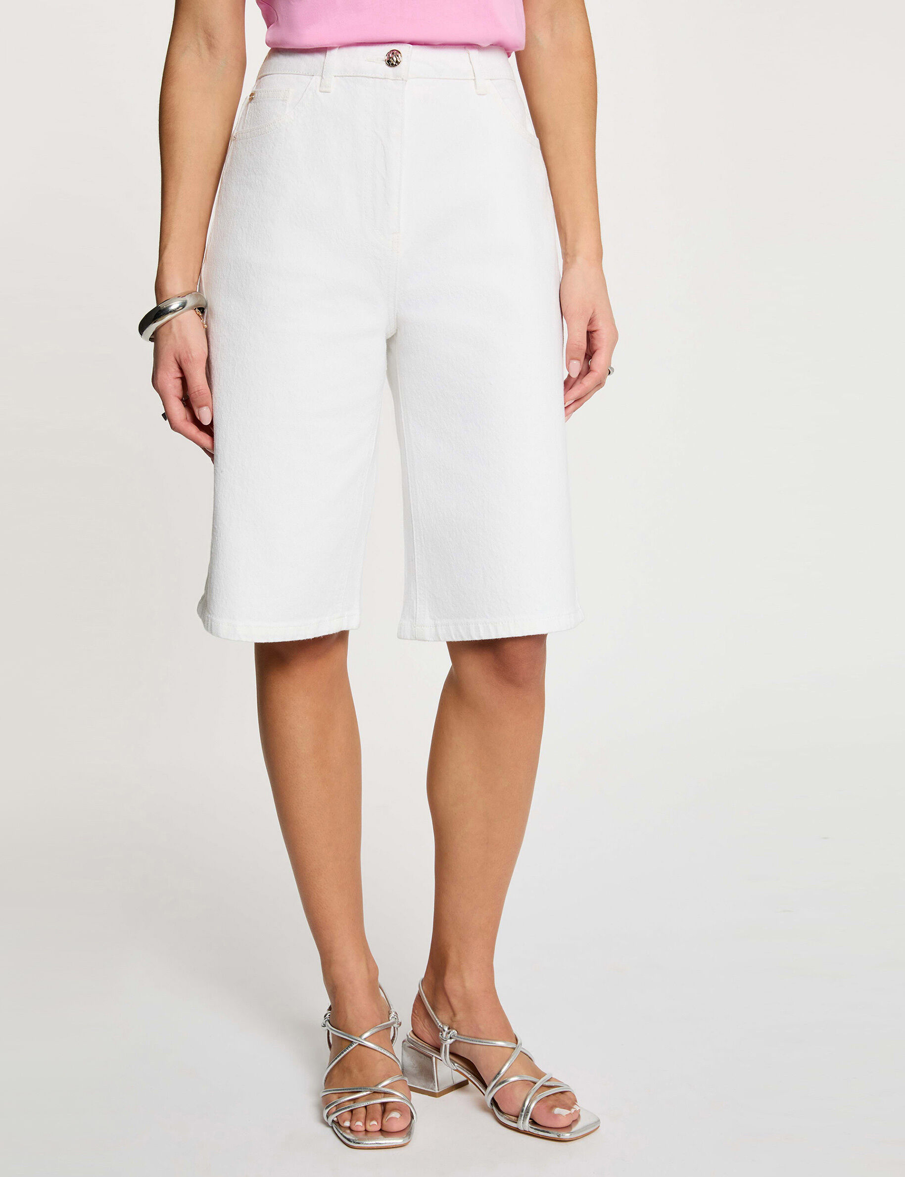 Short large taille haute femme - vue 1