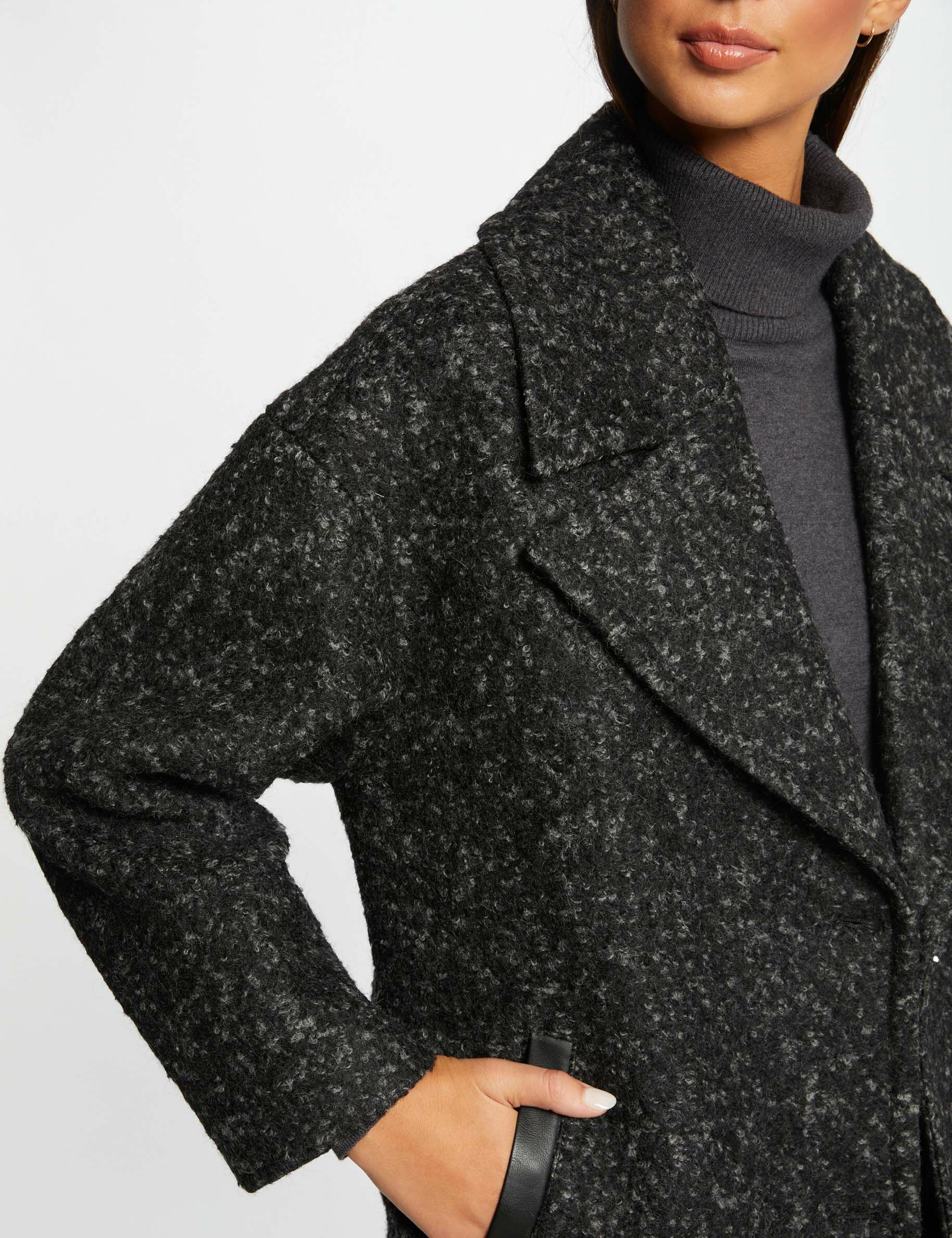 Manteaux Gris Femme Morgan