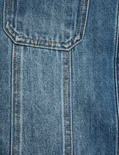 Jupe courte ajust&eacute;e denim stone femme