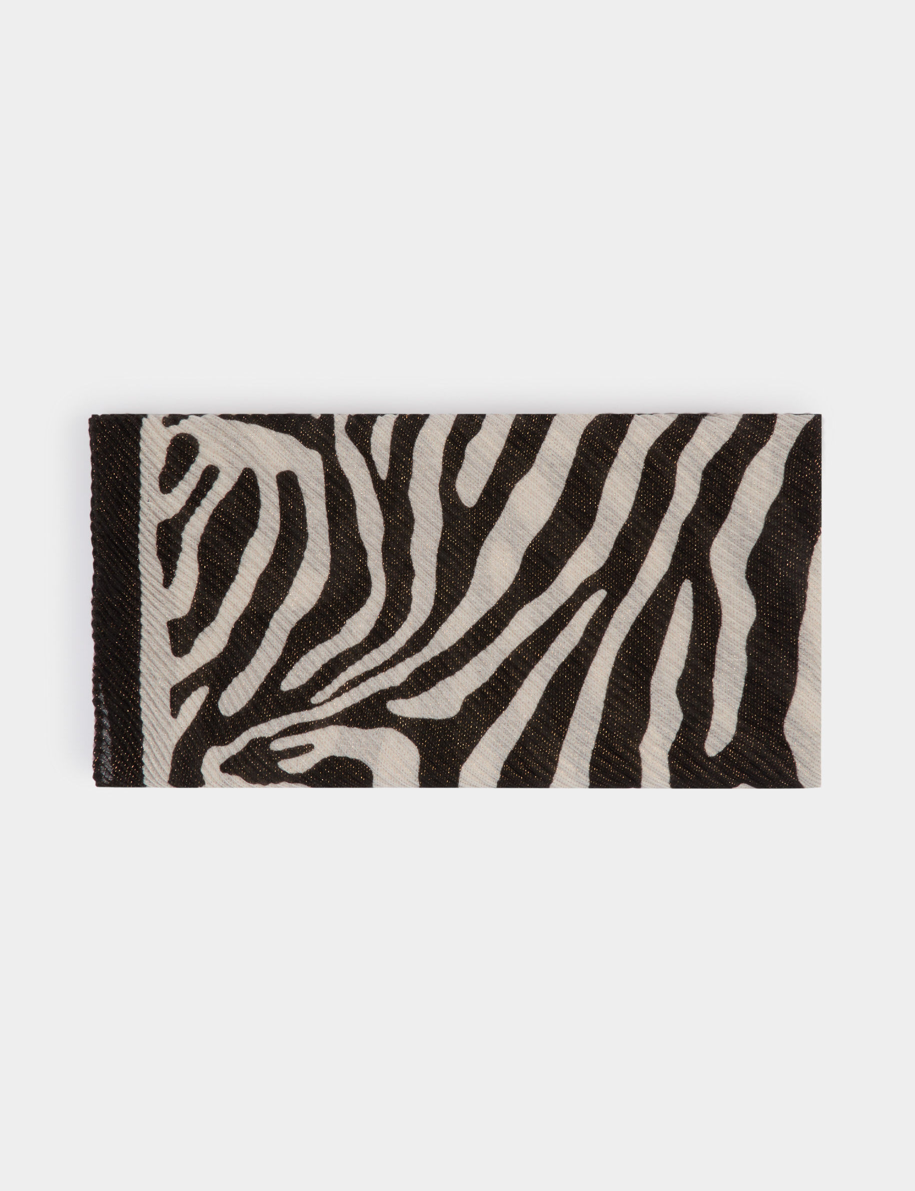 Foulard plissé imprimé - Morgan - Modalova