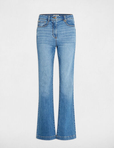 Jean bootcut denim stone femme